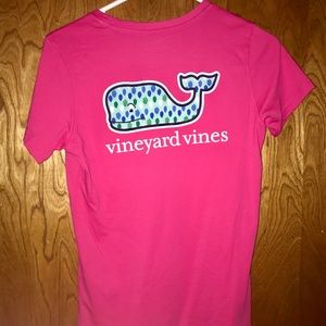 Vineyard Vines Embroidered Ikat Whale T-shirt NWT